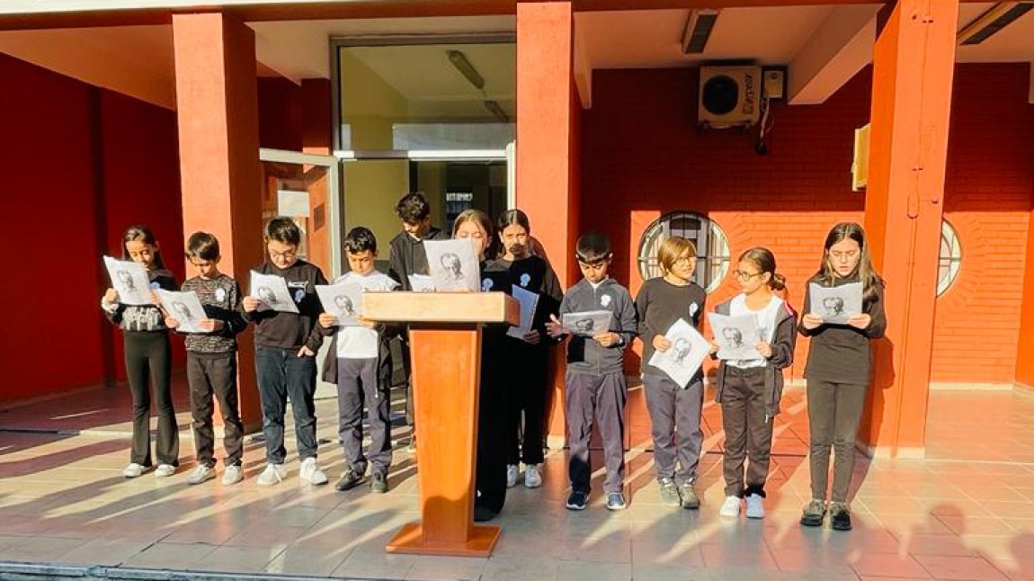 10 Kasım Atatürk'ü Anma Törenimiz